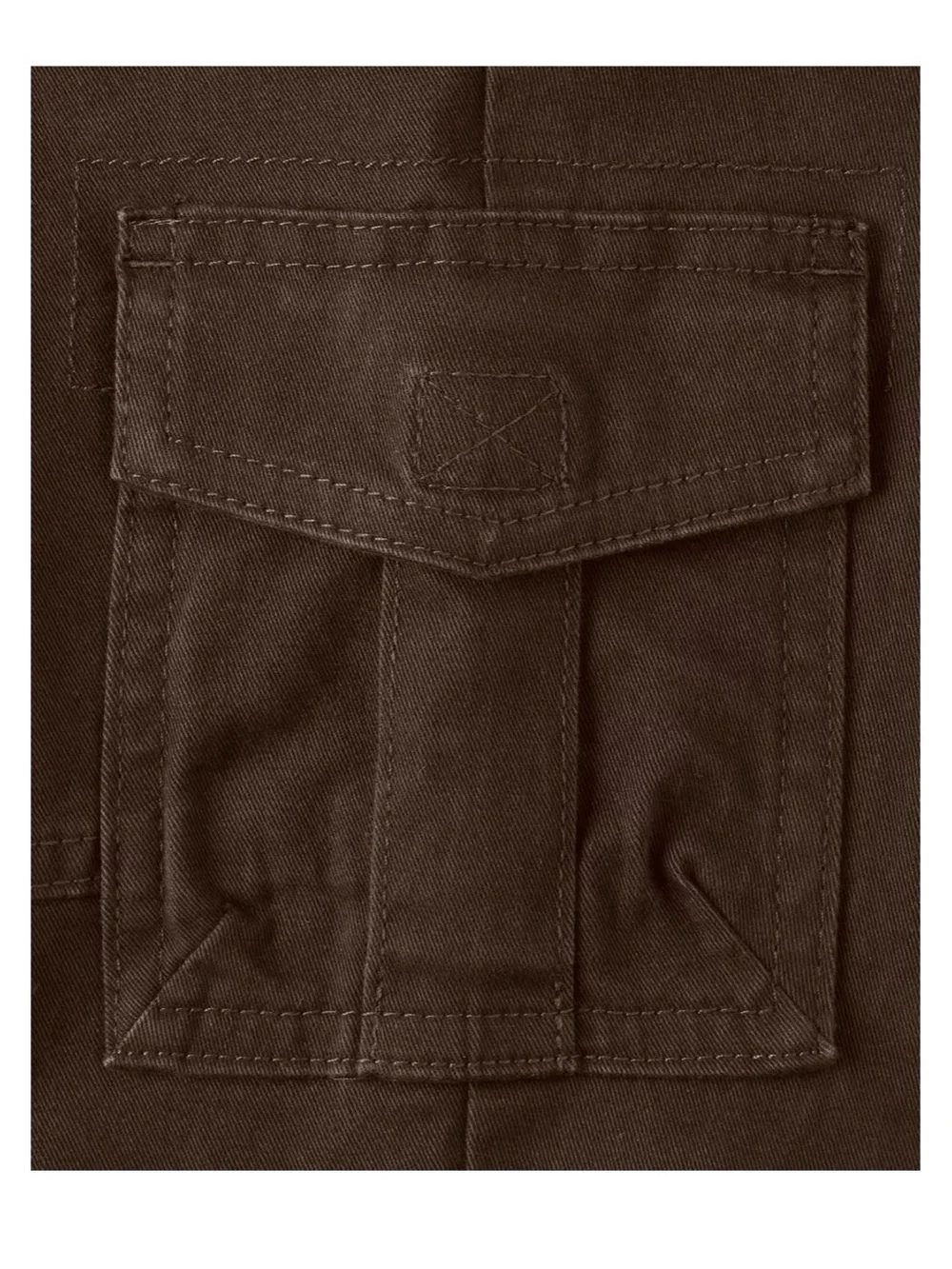 Gymboree Brown Cargo Pants with Elastic Waist Size 10